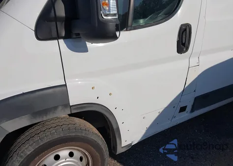 2018 Ram Promaster 2500 High Roof 159 Wb z USA, uszkodzony, nr VIN 3C6TRVDG1JE114497